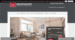Desktop Screenshot of heathgate.com